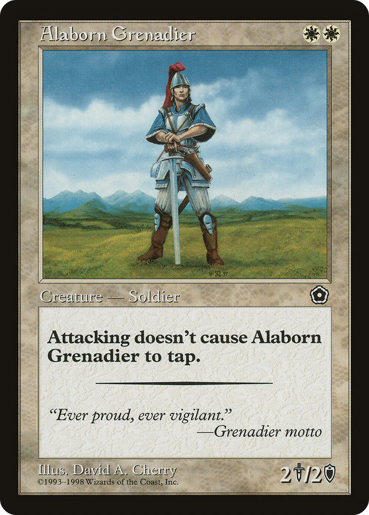 Alaborn Grenadier (P02-) - Portal Second Age