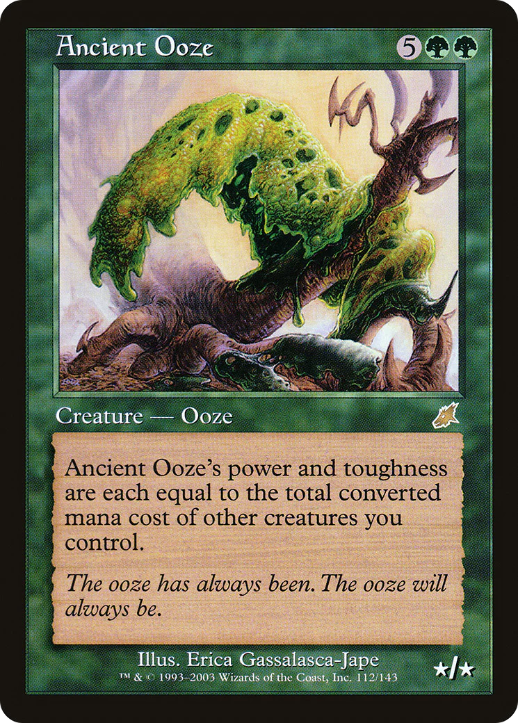 Ancient Ooze (SCG-112) - Scourge Foil