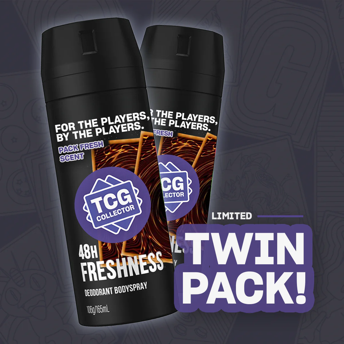TCG Collector Deodorant - TWIN PACK
