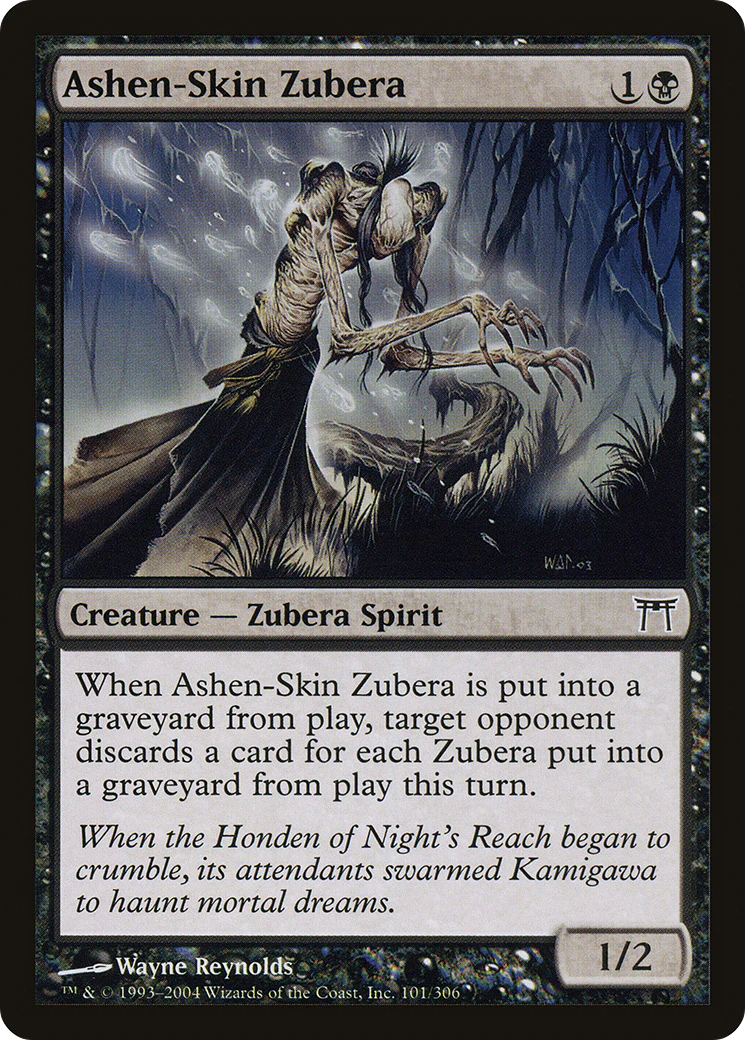 Ashen-Skin Zubera (CHK-101) - Champions of Kamigawa Foil