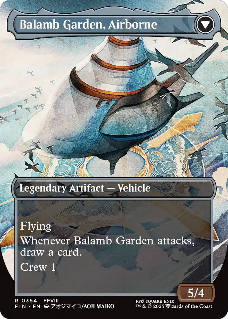 Balamb Garden, SeeD Academy (Borderless) (FIN-354) - FINAL FANTASY (Borderless) Foil - Image 2