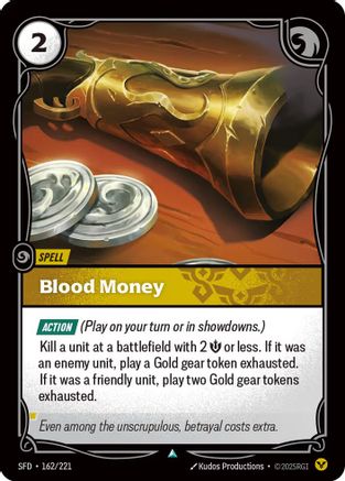 Blood Money (162/221) [Spiritforged]