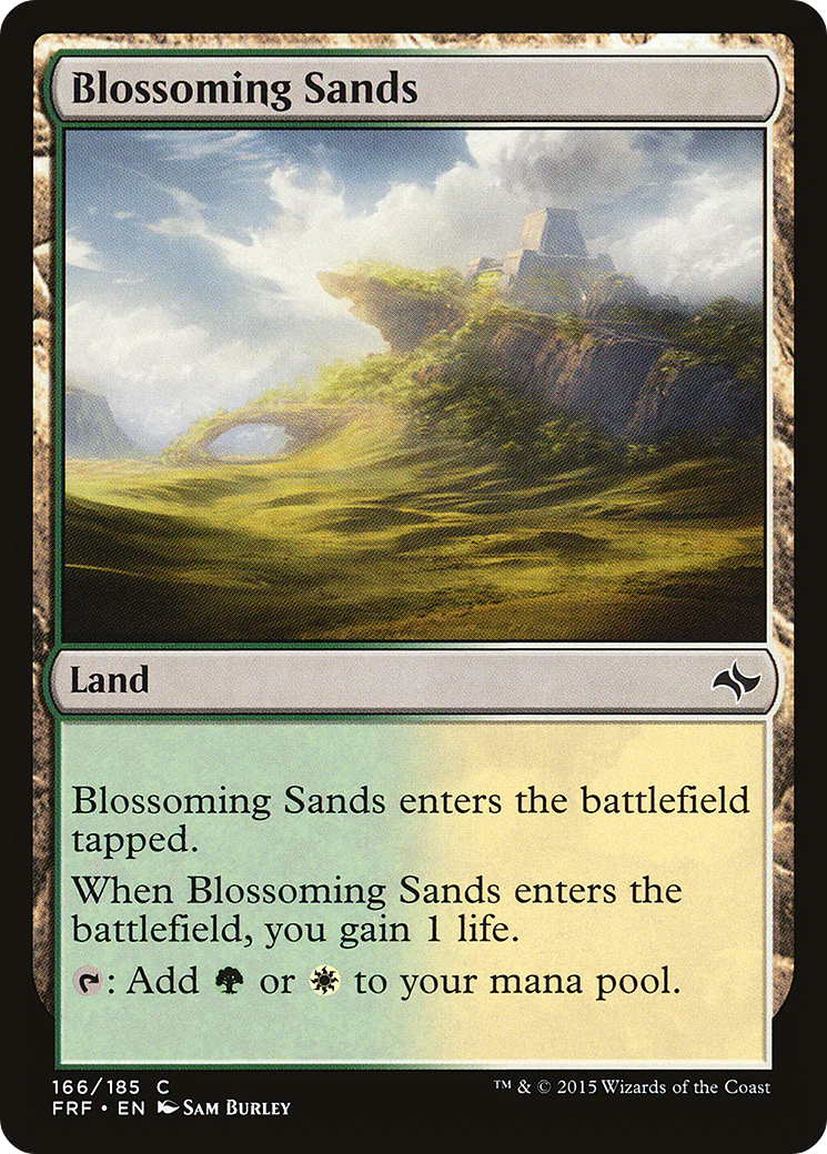 Blossoming Sands (FRF-166) - Fate Reforged