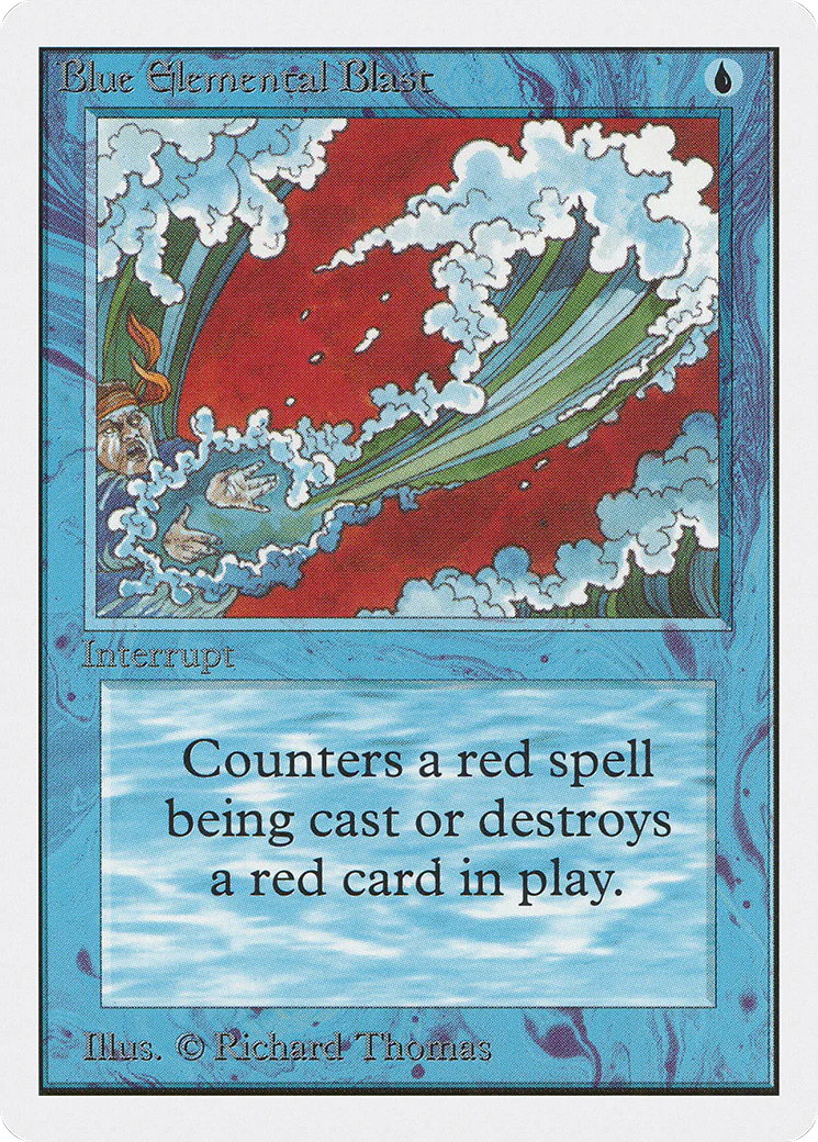 Blue Elemental Blast (2ED-) - Unlimited Edition