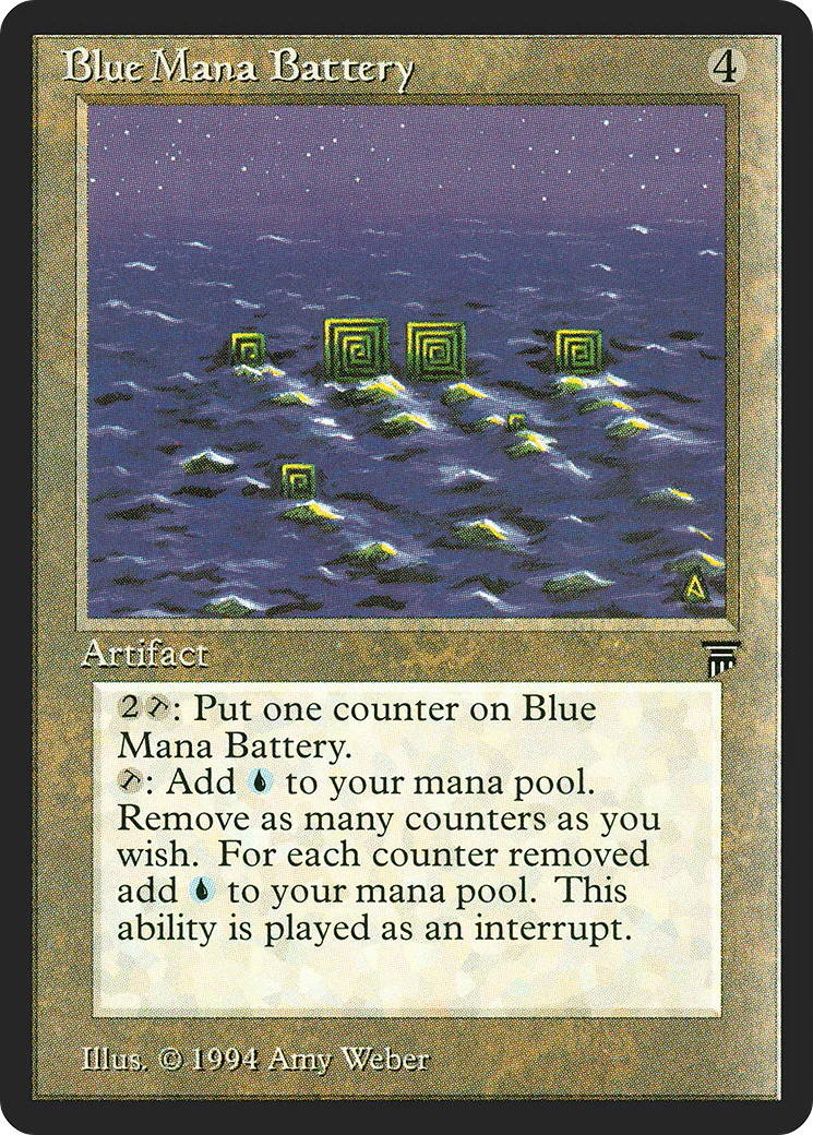 Blue Mana Battery (LEG-) - Legends