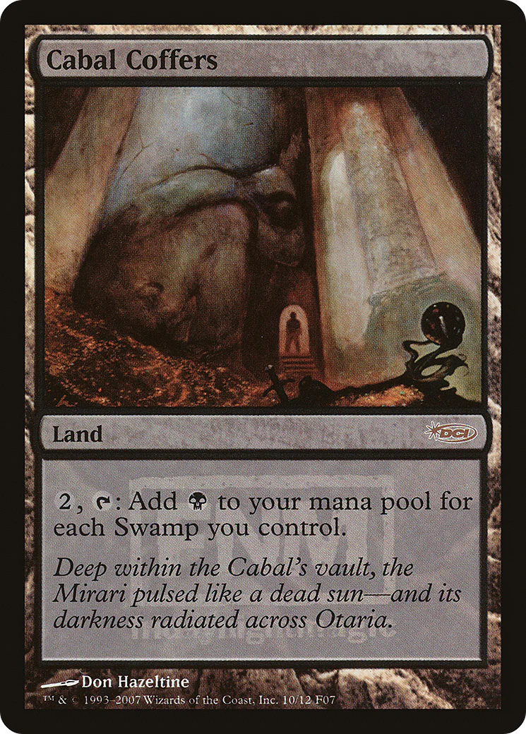 Cabal Coffers (FNM-010) - Friday Night Magic 2007 Foil