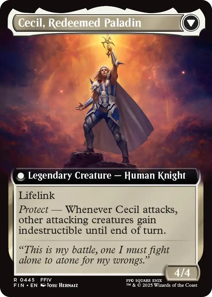 Cecil, Dark Knight (Extended Art) (FIN-445) - FINAL FANTASY: (Extended Art) - Image 2