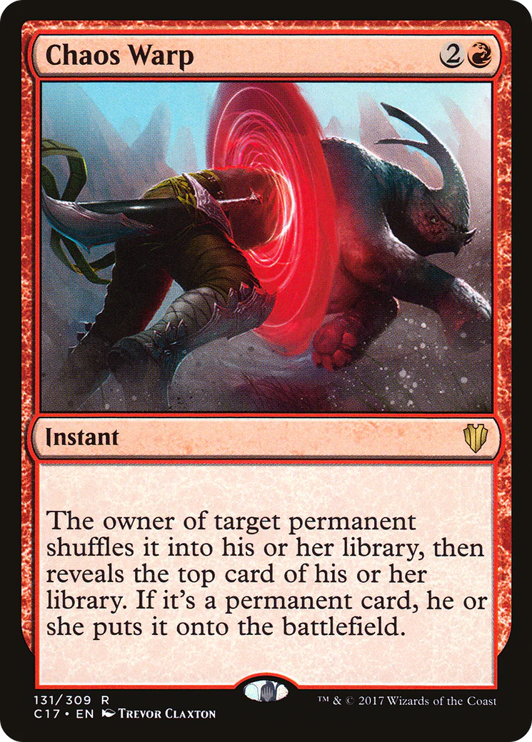 Chaos Warp (C17-131) - Commander 2017