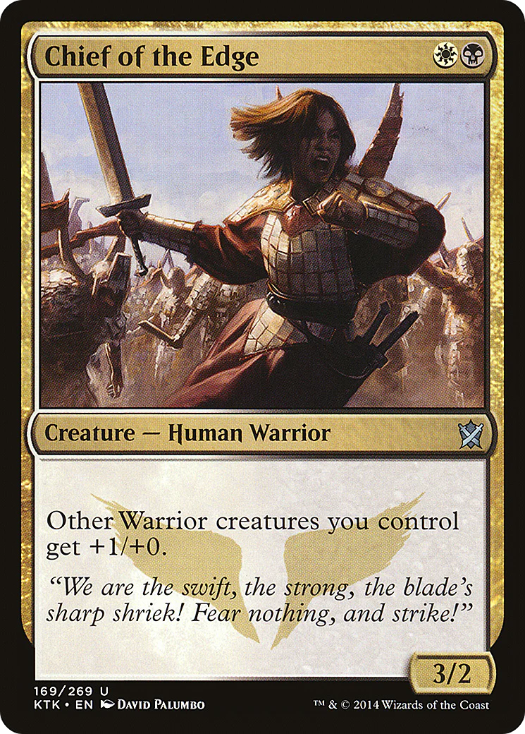 Chief of the Edge (KTK-169) - Khans of Tarkir