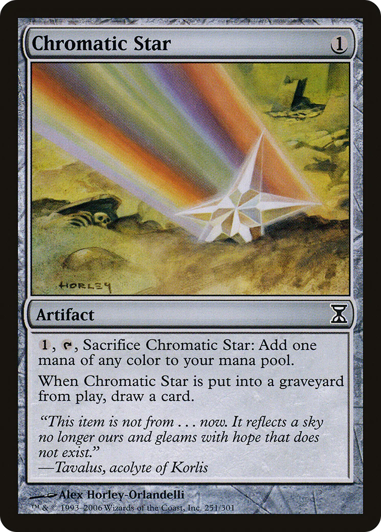 Chromatic Star (TSP-251) - Time Spiral Foil