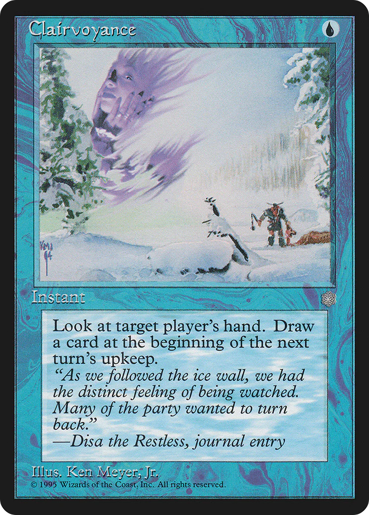 Clairvoyance (ICE-) - Ice Age