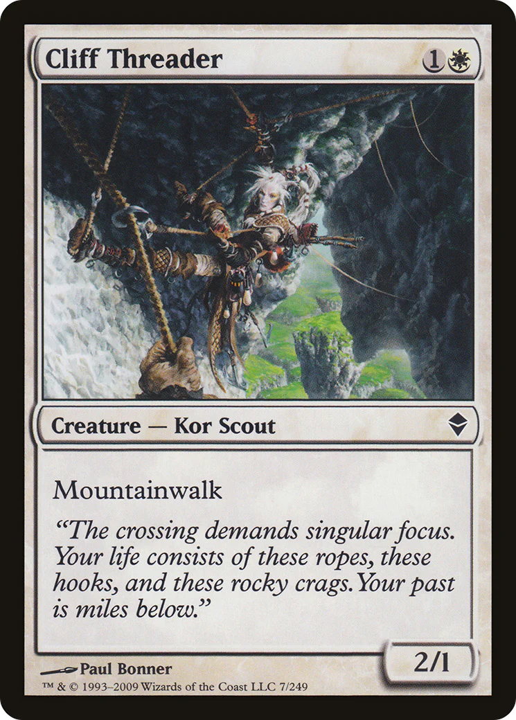 Cliff Threader (ZEN-007) - Zendikar Foil