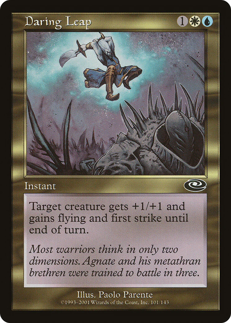 Daring Leap (PLS-101) - Planeshift Foil