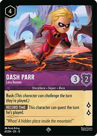 Dash Parr - Lava Runner (61/204) Wilds Unknown (Non-Foil)