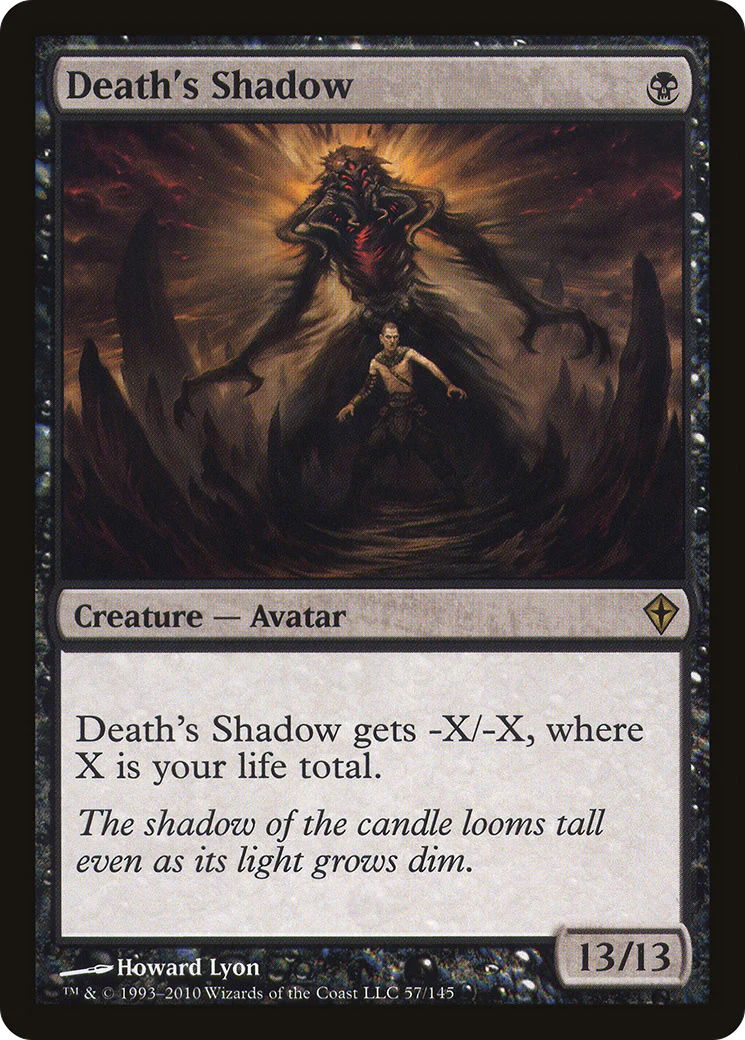Death's Shadow (WWK-057) - Worldwake Foil