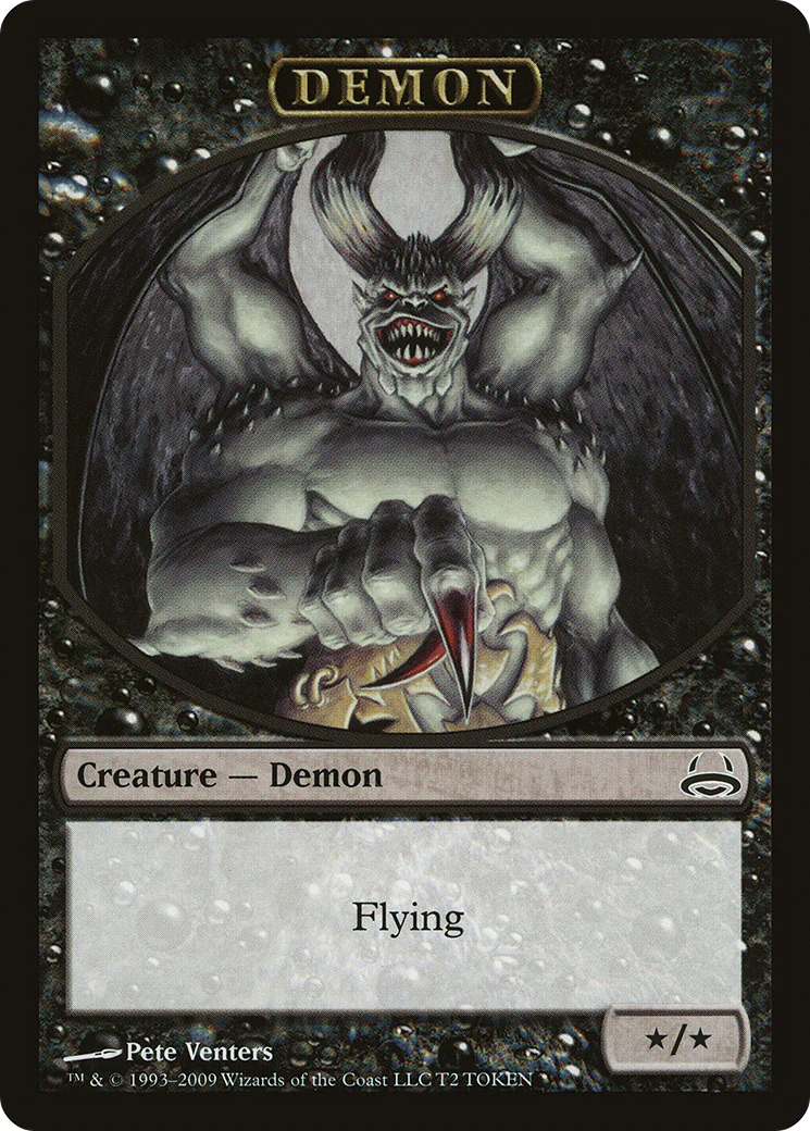Demon Token (DDC-002) - Duel Decks: Divine vs. Demonic Tokens