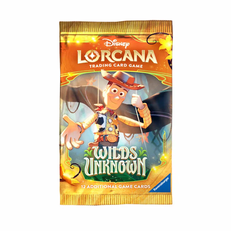 Disney Lorcana TCG: Wilds Unknown Booster Pack (S12) *Sealed*