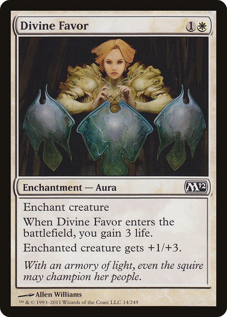 Divine Favor (M12-014) - Magic 2012