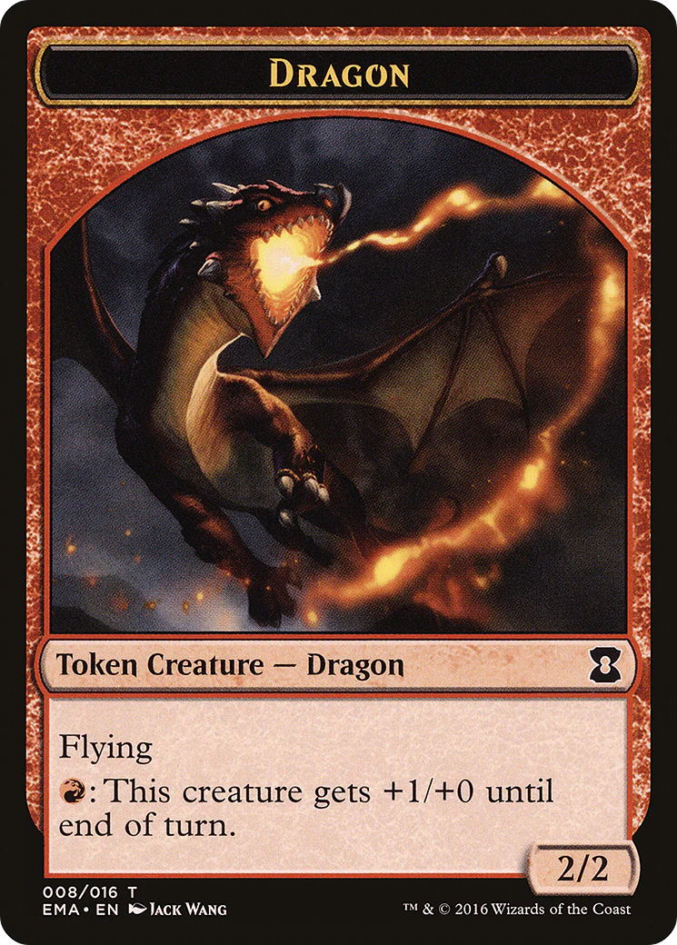Dragon (EMA-008) - Eternal Masters Tokens