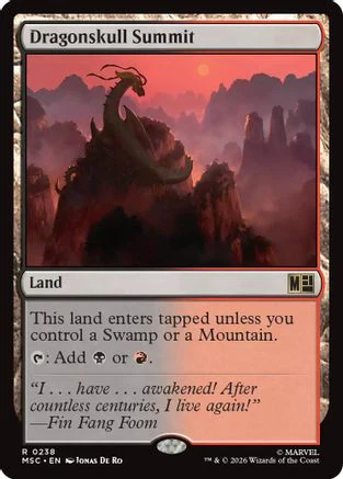 Dragonskull Summit (MSC-238) - Commander: Marvel Super Heroes