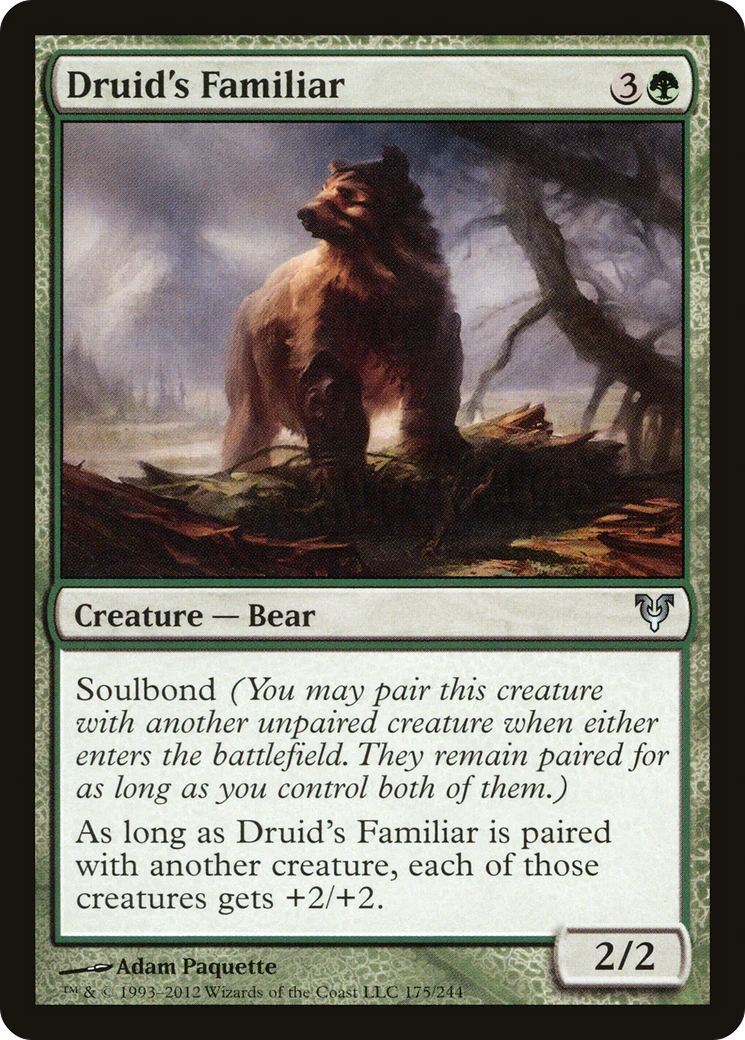 Druid's Familiar (AVR-175) - Avacyn Restored Foil