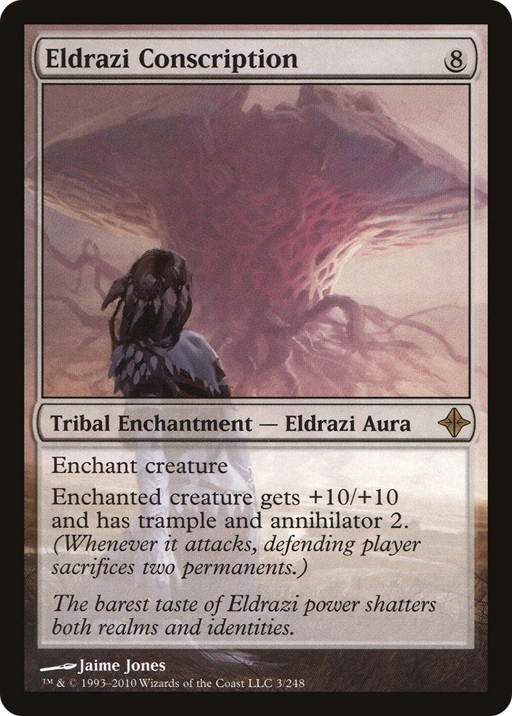 Eldrazi Conscription (ROE-003) - Rise of the Eldrazi Foil
