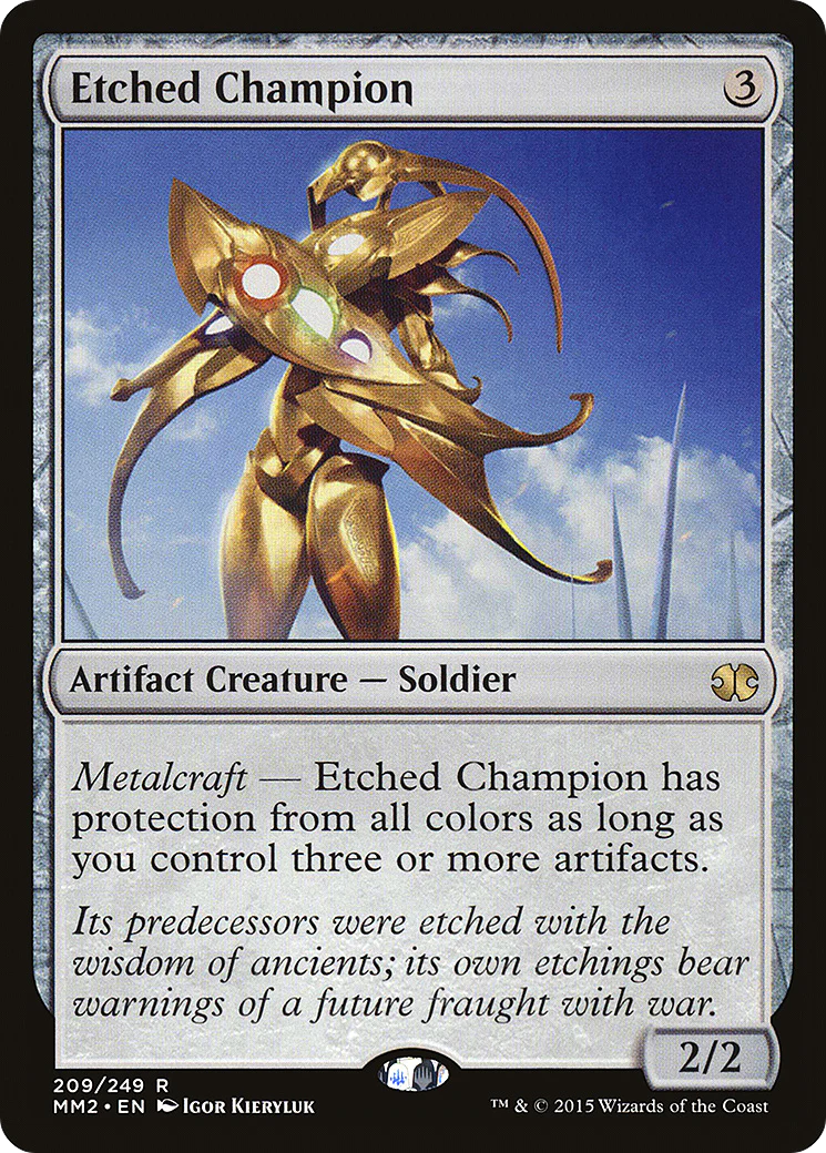 Etched Champion (MM2-209) - Modern Masters 2015