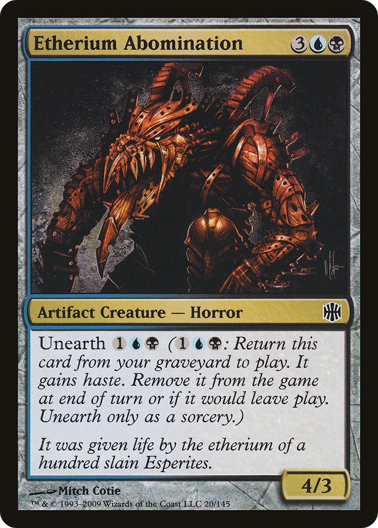 Etherium Abomination (ARB-020) - Alara Reborn Foil