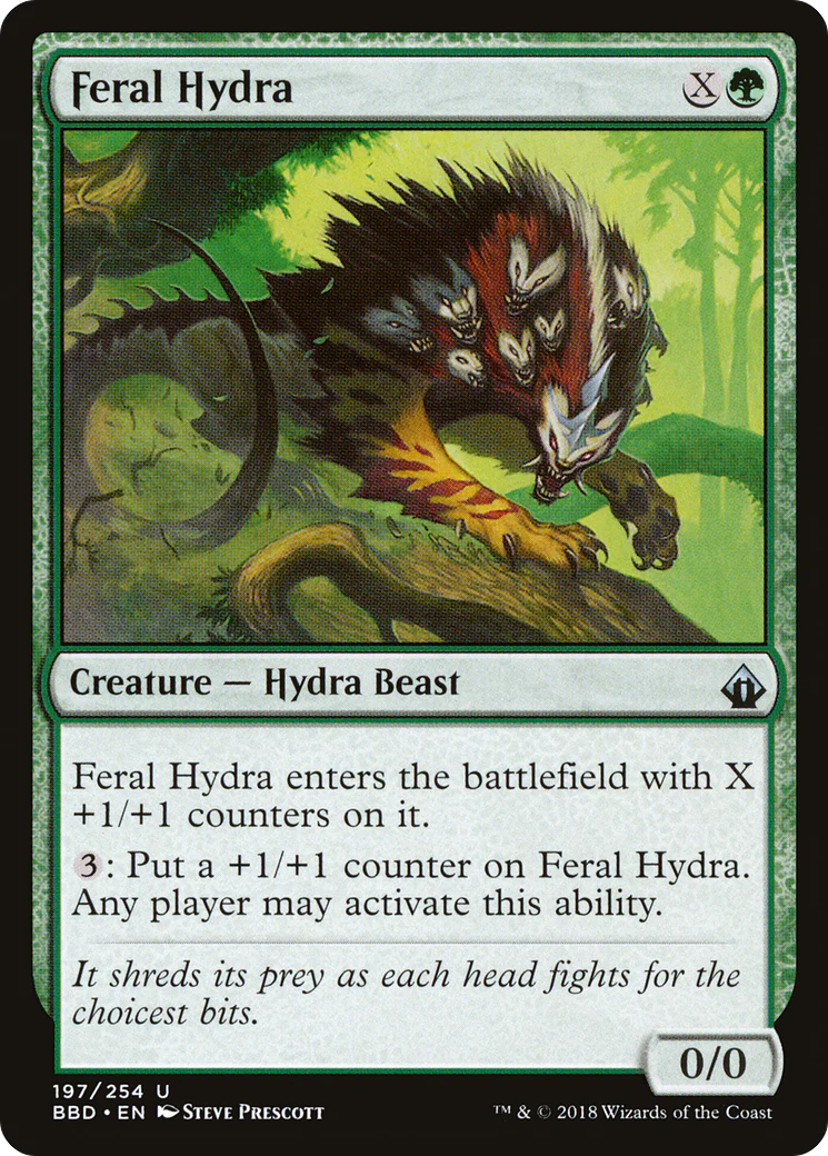 Feral Hydra (BBD-197) - Battlebond