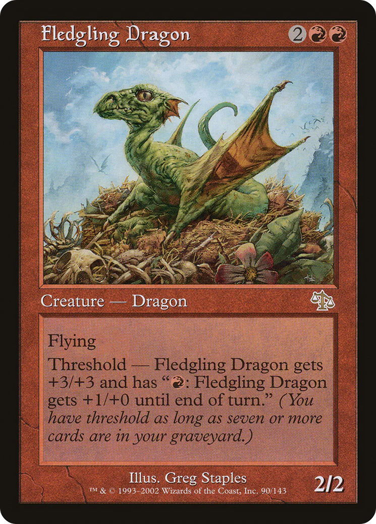Fledgling Dragon (JUD-090) - Judgment