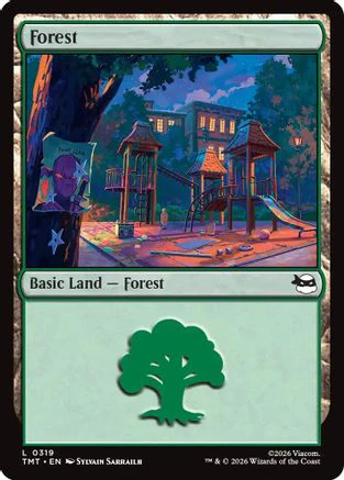 Forest (0319) (TMT-319) - Teenage Mutant Ninja Turtles Foil