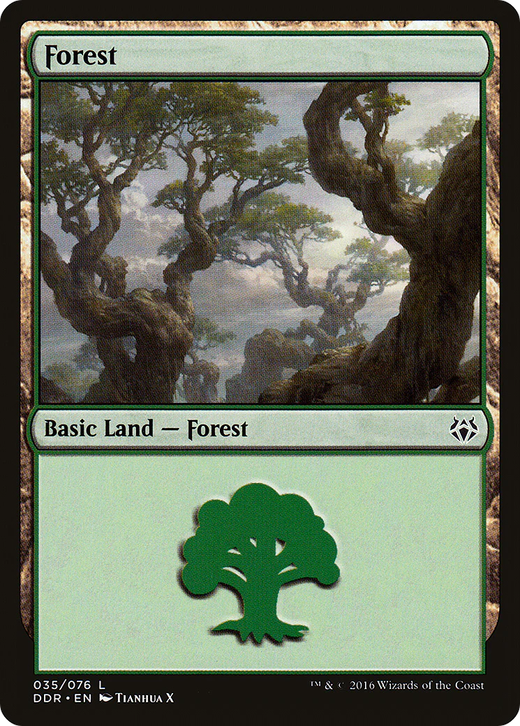 Forest (035) (DDR-035) - Duel Decks: Nissa vs. Ob Nixilis
