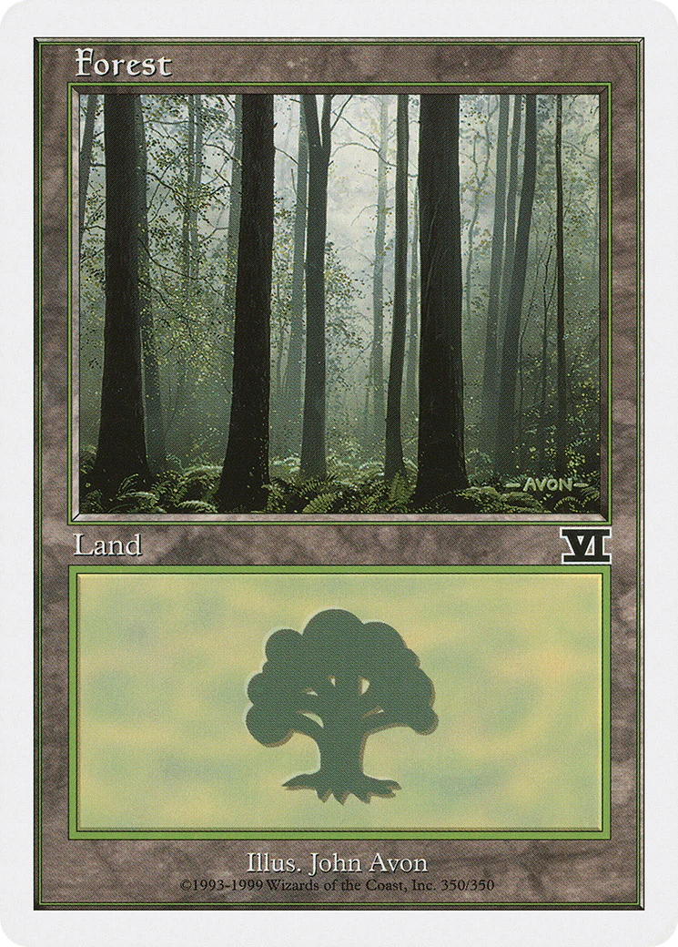 Forest (350) (6ED-350) - Classic Sixth Edition