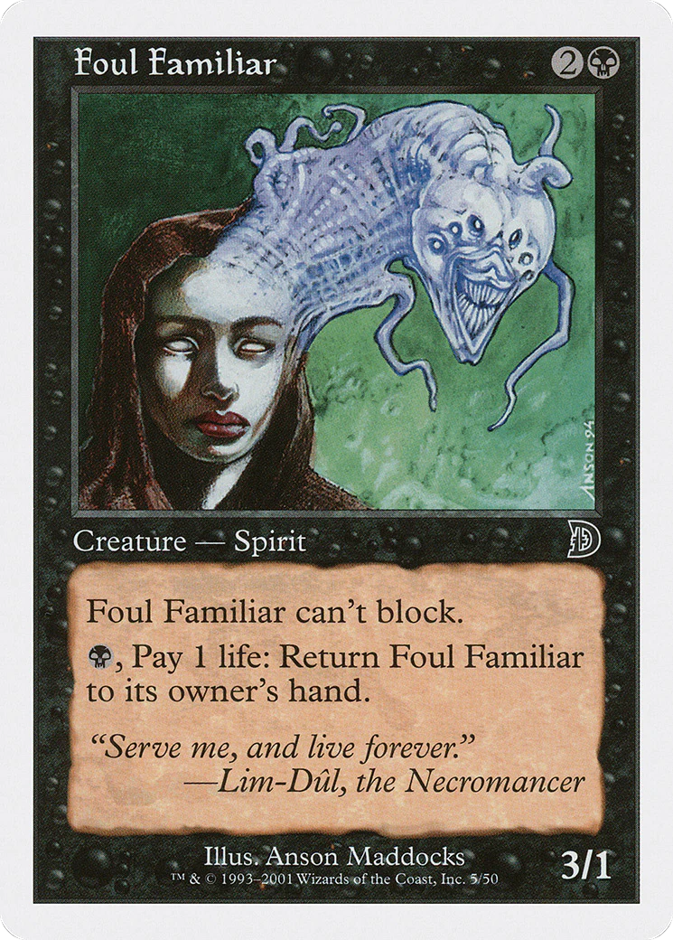 Foul Familiar (DKM-005) - Deckmasters
