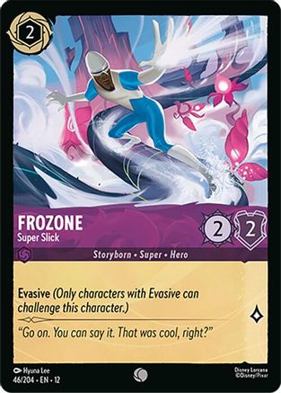 Frozone - Super Slick (46/204) Wilds Unknown (Cold Foil)