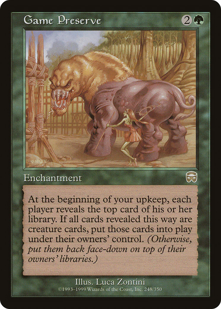 Game Preserve (MMQ-248) - Mercadian Masques Foil