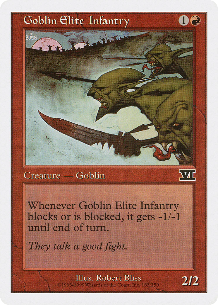 Goblin Elite Infantry (6ED-183) - Classic Sixth Edition
