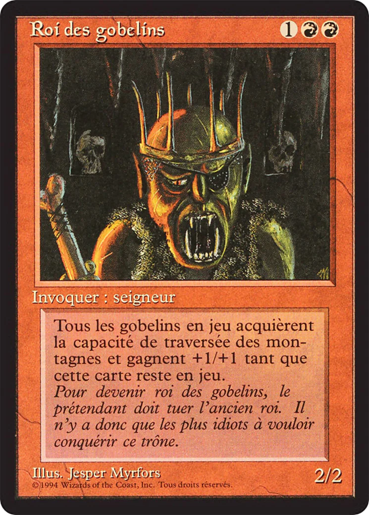 Goblin King (FBB-) - Foreign Black Border