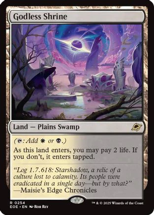Godless Shrine (EOE-254) - Edge of Eternities Foil