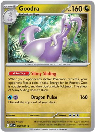 Goodra 068/null [ME04 Chaos Rising] (Holofoil)