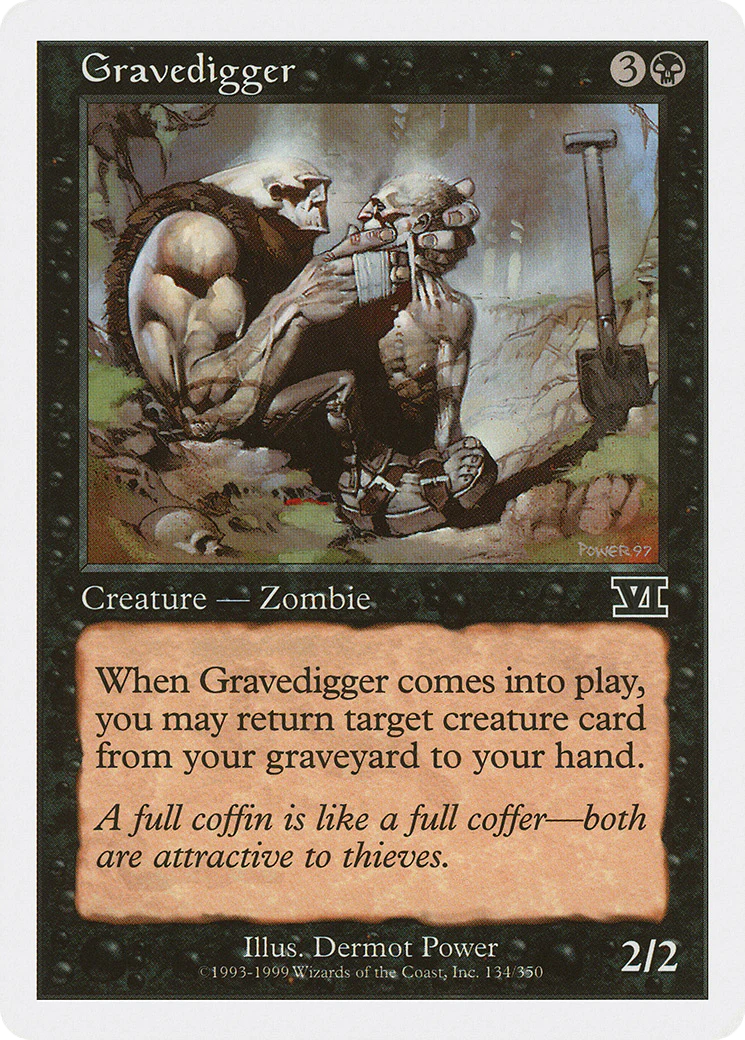 Gravedigger (6ED-134) - Classic Sixth Edition