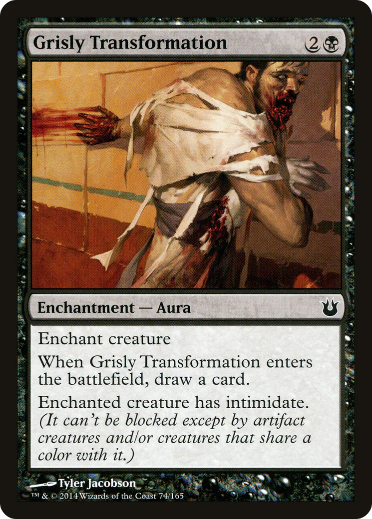 Grisly Transformation (BNG-074) - Born of the Gods Foil