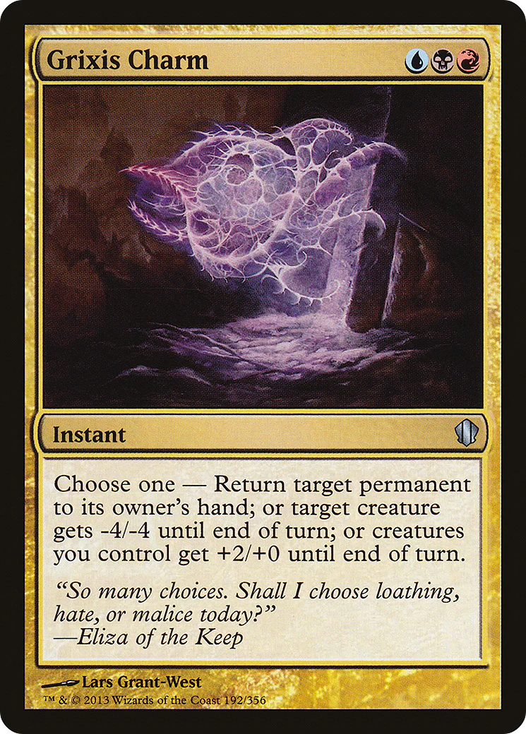 Grixis Charm (C13-192) - Commander 2013