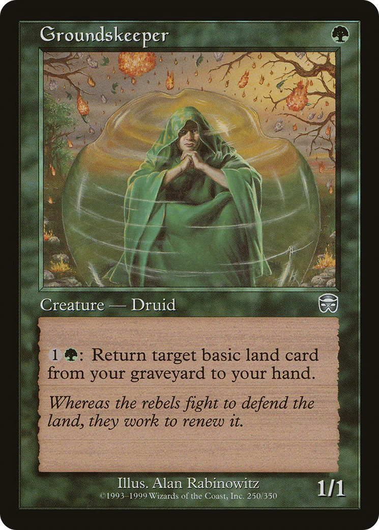 Groundskeeper (MMQ-250) - Mercadian Masques
