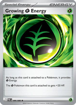 Growing Grass Energy 086/null [ME03 Perfect Order] (Reverse Holofoil)