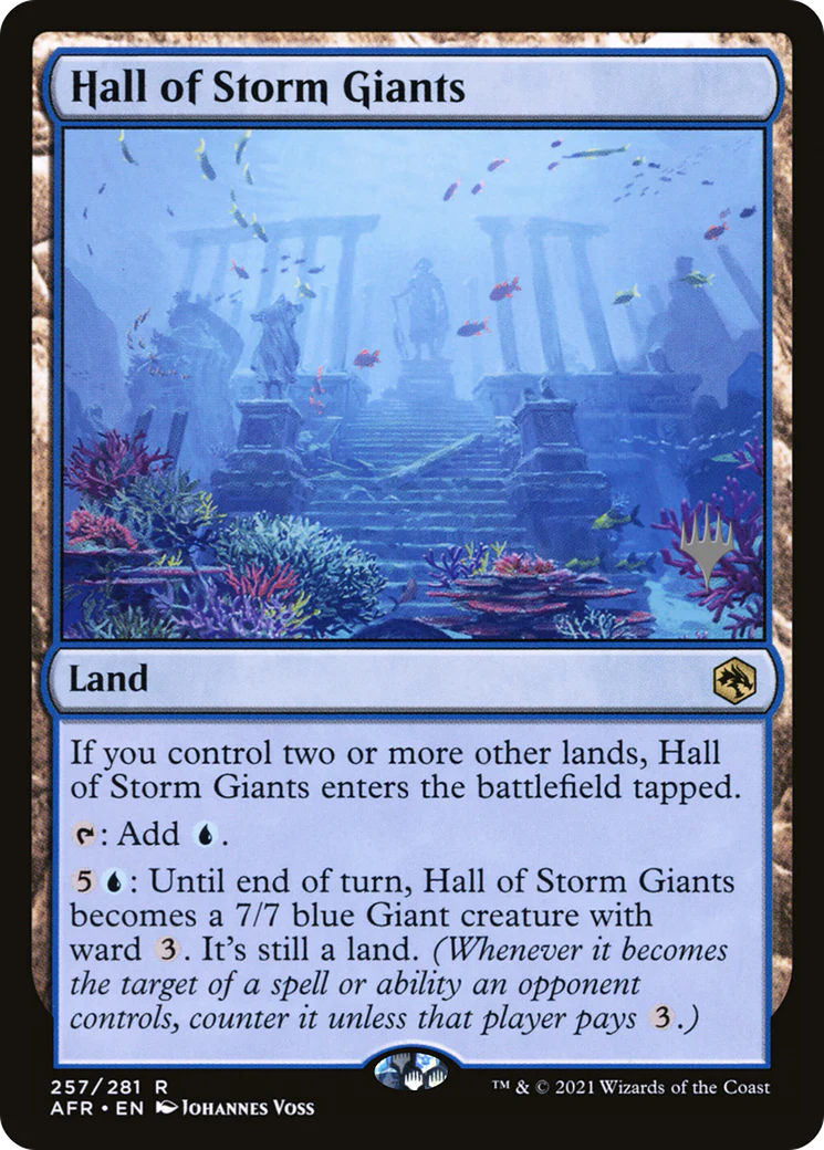 Hall of Storm Giants (PPAFR-257) - Adventures in the Forgotten Realms Promos