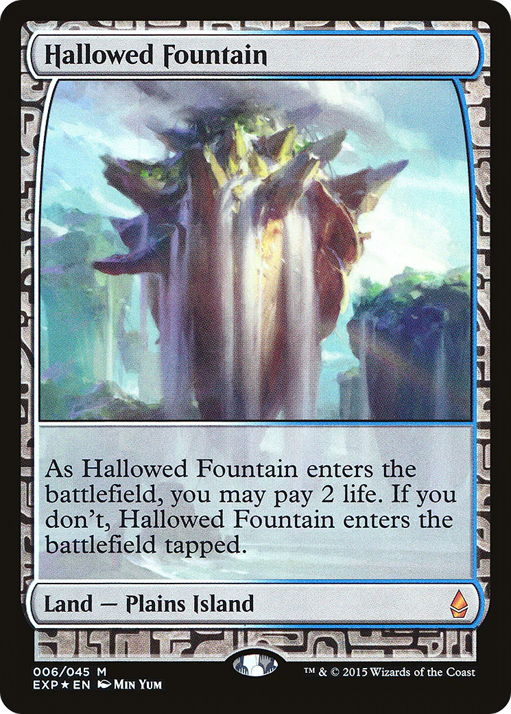 Hallowed Fountain (EXP-006) - Zendikar Expeditions Foil