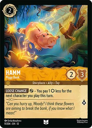 Hamm - Piggy Bank (11/204) Wilds Unknown (Non-Foil)