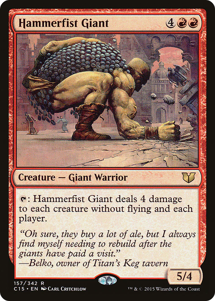 Hammerfist Giant (C15-157) - Commander 2015