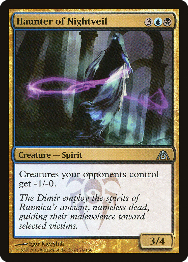 Haunter of Nightveil (DGM-076) - Dragon's Maze Foil